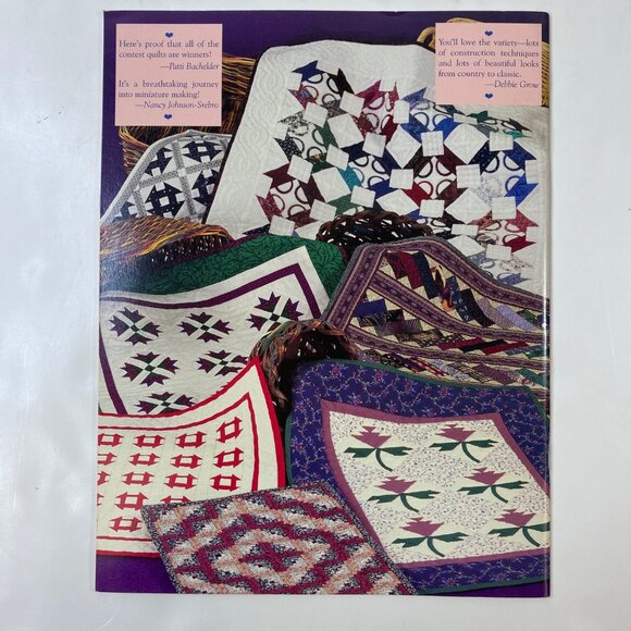 Miniatures From The Heart Judges Choice Quilting Book Chitra Publications - Picture 2 of 4